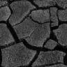 background: Dried rock