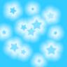 background: blue stars