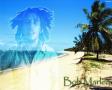 background: Bob Marley