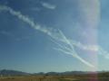 background: Air show in Phoenix.