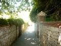 background: Path to Monet's Garden